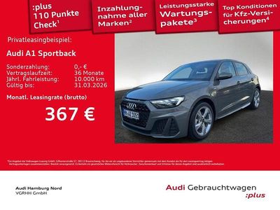 Grau Gebraucht 2025 Audi A1 Sportback S-Line Kleinwagen | 28.990 € (Etwas zu teuer)