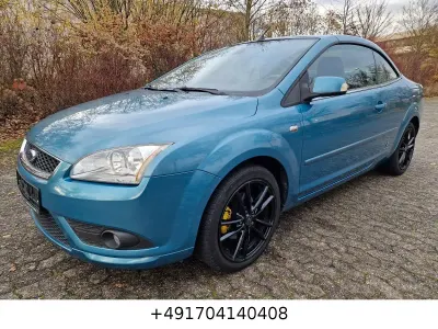 Gebraucht Ford Focus Cabriolet 101 PS (74 kW) 2007 Blau Cabrio