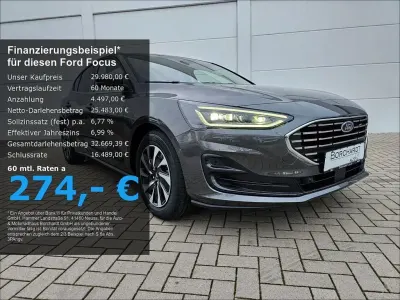 Neu Ford Focus Titanium X 155 PS (114 kW) 2026 Grau Limousine