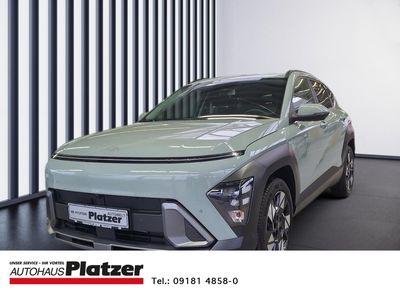 gebraucht Hyundai Kona Trend Hybrid 1.6 Assistenz-Paket Navi digitales Cockpit 360 Kamera ACC LED Apple CarPlay