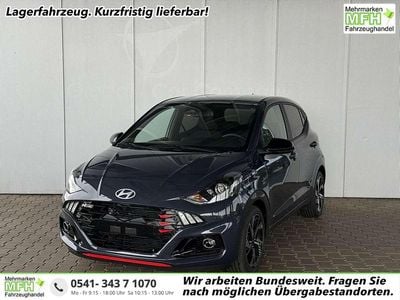 Neu Hyundai i10 N Line 90 PS (66 kW) 2025 Phantom black Kleinwagen