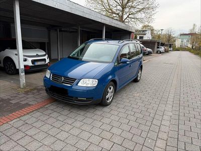 Gebraucht VW Touran 105 PS (77 kW) 2005 Blau Van / Kleinbus
