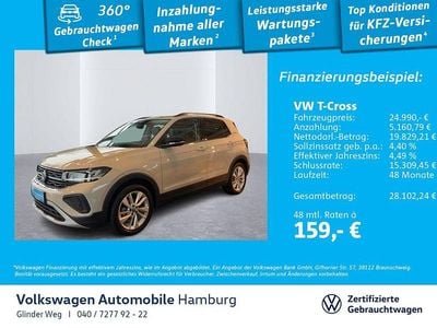 Grau Gebraucht 2025 VW T-Cross Goal SUV | 24.990 € (Fairer Preis)
