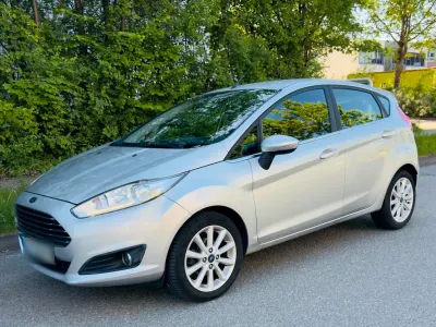 Gebraucht Ford Fiesta ST-Line 125 PS (91 kW) 2017 Silber Kleinwagen