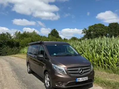 Gebraucht Mercedes Vito Marco Polo 163 PS (119 kW) 2016 Braun Van