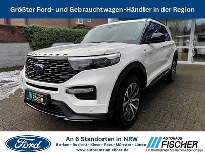 Begagnad Ford Explorer ST-Line 457 HK (336 kW) 2024 Vit SUV