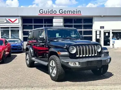 Usata Jeep Wrangler Sahara 200 CV (147 kW) 2018 Nero SUV