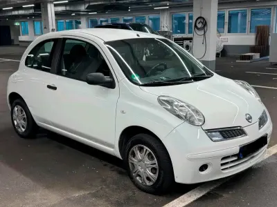 Gebraucht Nissan Micra 65 PS (47 kW) 2009 Weiß Kleinwagen