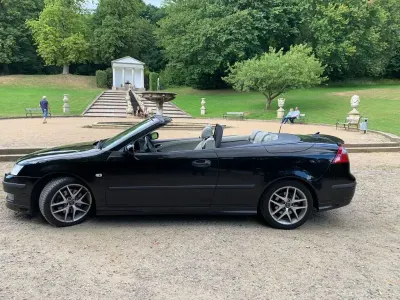 Używany Saab 9-3 Cabriolet Aero 225 KM (165 kW) 2005 Czarny Kabriolet