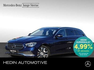 Blau Gebraucht 2021 Mercedes E300 Avantgarde Kombi | 27.890 € (Fairer Preis)