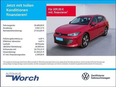 Gebraucht VW Passat Business 150 PS (110 kW) 2025 Chilirot metallic Kombi