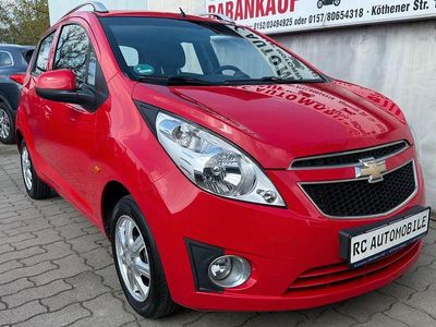 Second-hand Chevrolet Spark LS 82 CP (60 kW) 2011 Roșu Hatchback