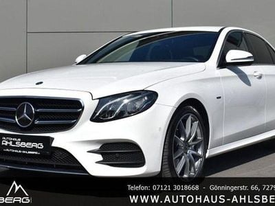 Gebraucht Mercedes E220 AMG 194 PS (142 kW) 2020 Polarweiss  unilack Limousine