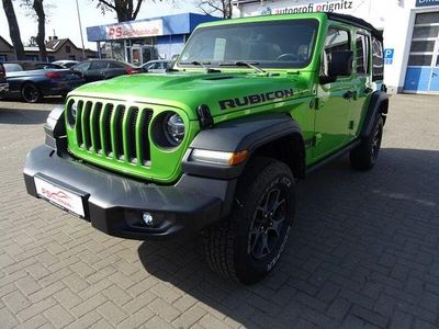Gebraucht Jeep Wrangler Unlimited Rubicon 200 PS (147 kW) 2018 Grün SUV