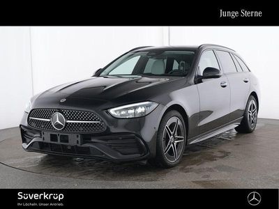 Schwarz Gebraucht 2024 Mercedes C300e AMG Limousine | 46.300 € (Fairer Preis)
