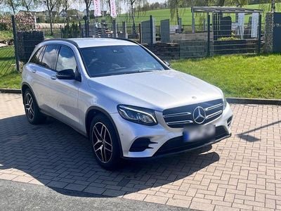 Usata Mercedes GLC350 AMG line 258 CV (189 kW) 2018 Argento SUV