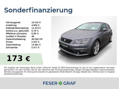 Gebraucht Seat Leon FR 184 PS (135 kW) 2016 Pirineos grau Limousine