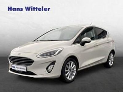 Gebraucht Ford Fiesta Titanium 95 PS (69 kW) 2020 Metropolisweiß metallic Limousine