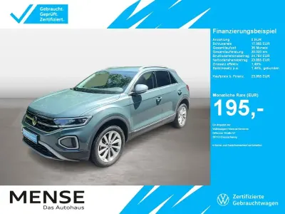 Gebraucht VW T-Roc Style 116 PS (85 kW) 2025 Petroleum blue SUV