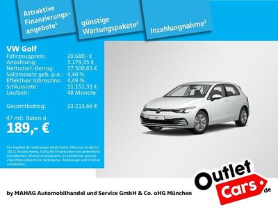 Gebraucht VW Golf VIII Life 150 PS (110 kW) 2022 Weiß Limousine