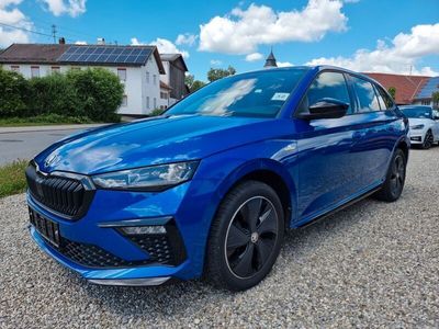 Blau Gebraucht 2024 Skoda Scala Monte Carlo Kleinwagen | 23.990 € (Fairer Preis)