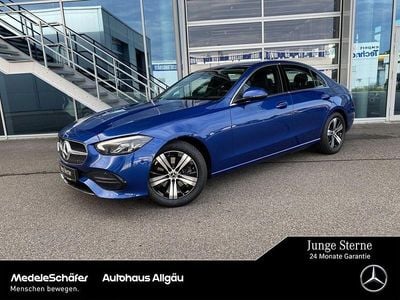Blau Gebraucht 2024 Mercedes C220 Avantgarde Limousine | 37.790 € (Fairer Preis)