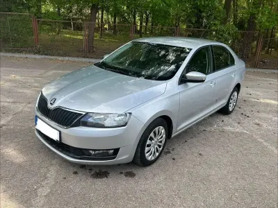 Brugt Skoda Rapid Active 95 HK (69 kW) 2019 Sølv Hatchback