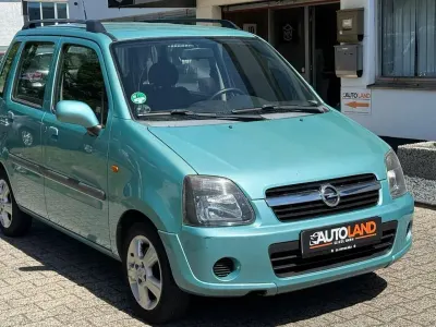 Gebraucht Opel Agila 60 PS (44 kW) 2004 Grün Van / Kleinbus