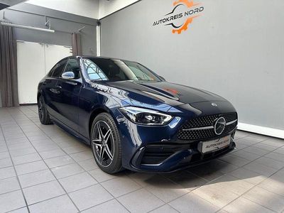 Usata Mercedes C300e AMG 204 CV (150 kW) 2022 Blu Berlina