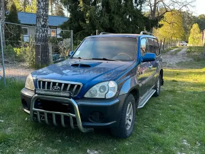 Usata Hyundai Terracan 150 CV (110 kW) 2003 Blu SUV