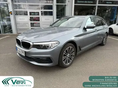 Gebraucht BMW 520 Sport Line 190 PS (139 kW) 2018 Bluestone metallic Kombi