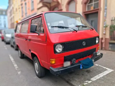 Gebraucht VW T3 50 PS (36 kW) 1985 Rot Van