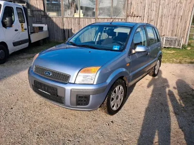 Gebraucht Ford Fusion 80 PS (58 kW) 2006 Blau Kleinwagen