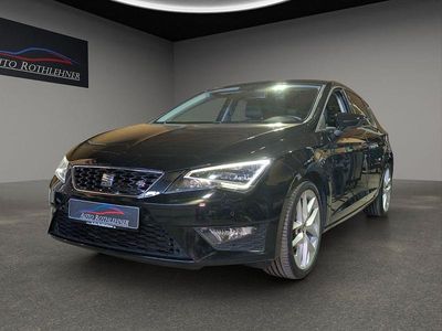 Usata Seat Leon FR 150 CV (110 kW) 2015 Nero Berlina