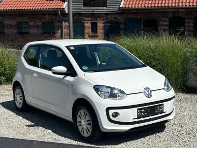 Gebraucht VW up! move up! 60 PS (44 kW) 2015 Weiß Kleinwagen