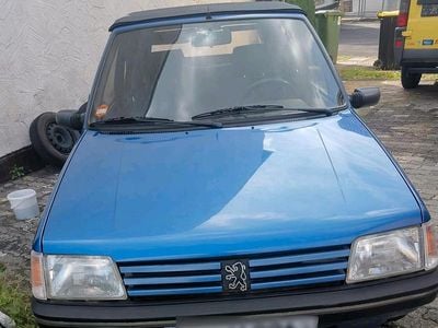 Gebraucht Peugeot 205 60 PS (44 kW) 1992 Blau Cabrio