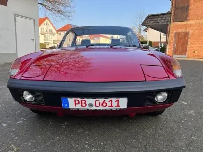 Begagnad Porsche 914 101 HK (74 kW) 1973 Röd Cab