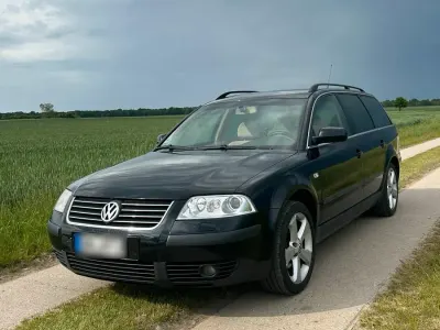 Gebraucht VW Passat 131 PS (96 kW) 2002 Schwarz Kombi