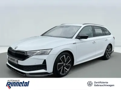 Gebraucht Skoda Octavia SportLine 150 PS (110 kW) 2024 Weiß Kombi