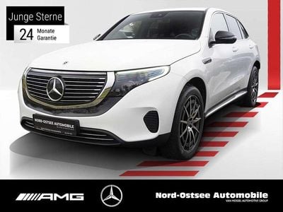 Gebraucht Mercedes EQC400 300 kW (408 PS) 2022 Unilack polarweiß SUV