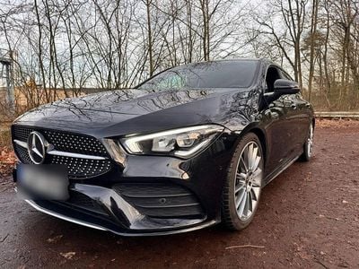 Usata Mercedes CLA200 Shooting Brake AMG line 163 CV (119 kW) 2021 Nero Station wagon