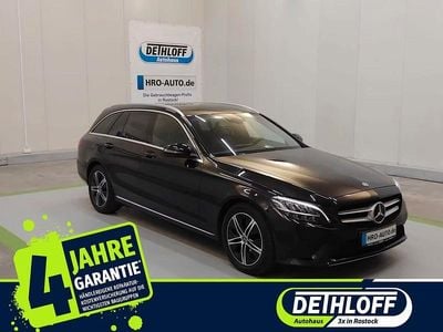 Gebraucht Mercedes C180 Avantgarde 156 PS (114 kW) 2021 Obsidianschwarz  metalliclack Kombi