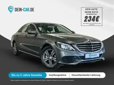 Brugt Mercedes C200 Exclusive 184 HK (135 kW) 2017 Grå Sedan