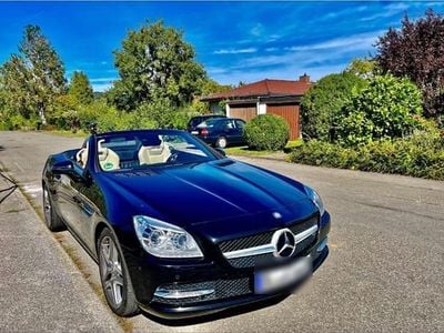 Gebraucht Mercedes SLK200 184 PS (135 kW) 2013 Schwarz Cabrio