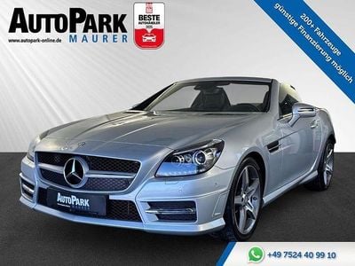 Usata Mercedes SLK350 CarbonLOOK Edition 306 CV (225 kW) 2015 Argento Cabrio