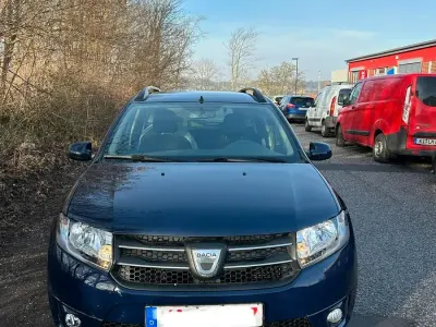 Gebraucht Dacia Logan MCV 90 PS (66 kW) 2015 Blau Kombi
