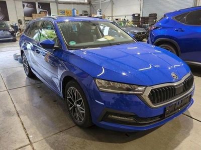 Gebraucht Skoda Octavia Clever 116 PS (85 kW) 2021 Blau Kombi