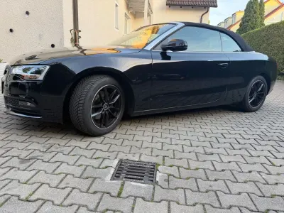 Gebraucht Audi A5 Cabriolet 170 PS (125 kW) 2014 Schwarz Cabrio