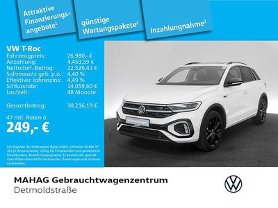 Brugt VW T-Roc R-line 150 HK (110 kW) 2022 Hvid SUV