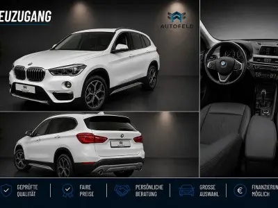 Gebraucht BMW X1 xLine 190 PS (139 kW) 2018 Weiß SUV